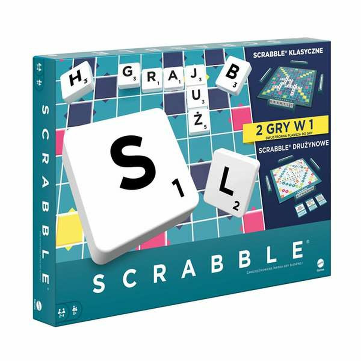Gioco da Tavolo Mattel Scrabble ES - Disponibile in 3-4 giorni lavorativi