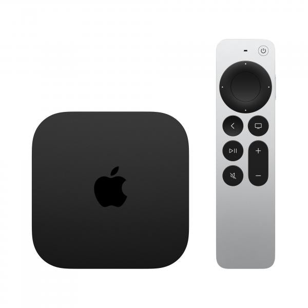 Apple TV 4K Nero, Argento 4K Ultra HD 128 GB Wi-Fi Collegamento ethernet LAN - Disponibile in 6-7 giorni lavorativi