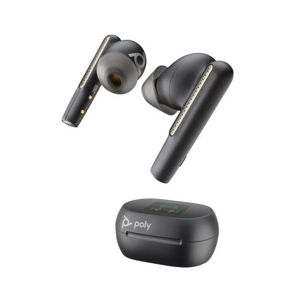 POLY Voyager Free 60+ Auricolare Wireless In-ear Ufficio Bluetooth Nero - Disponibile in 6-7 giorni lavorativi