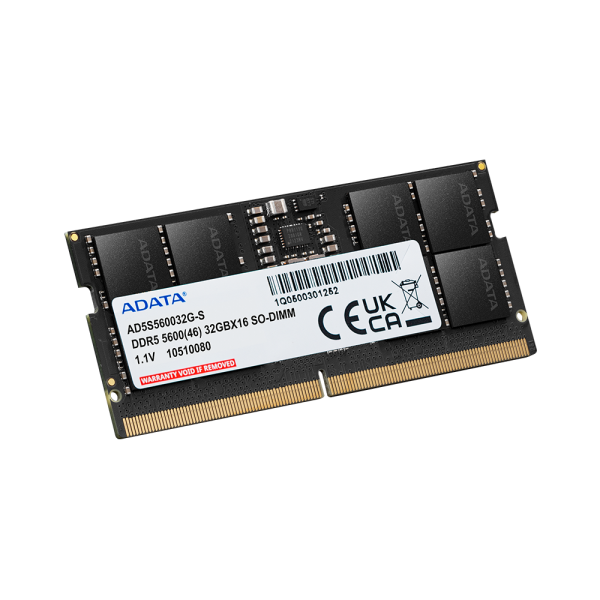ADATA RAM SODIMM 16GB DDR5 5600MHZ - Disponibile in 3-4 giorni lavorativi