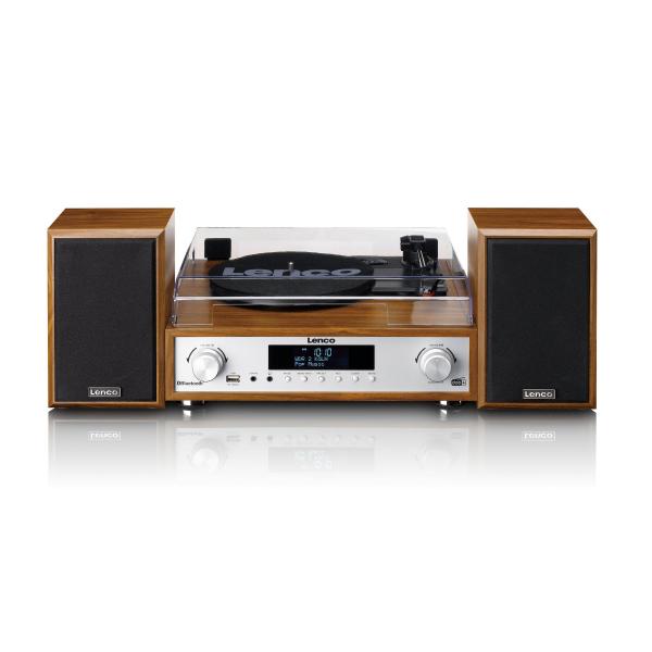 Lenco MC-160WD Sistema Hi-Fi Legno - Disponibile in 3-4 giorni lavorativi