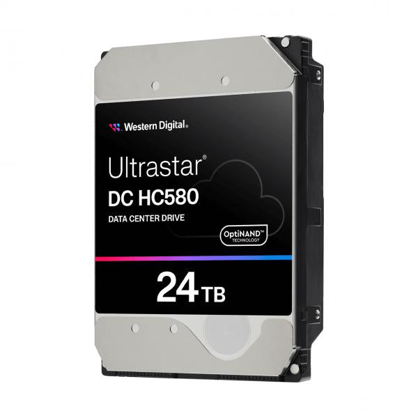 Western Digital Ultrastar DC HC580 3.5" 24 TB SATA - Disponibile in 6-7 giorni lavorativi
