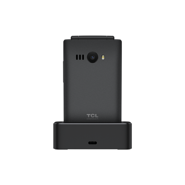 CELLULARE TCL ONETOUCH 4043 NIGHT GREY 4G 3.2"+1.77" EASY PHONE CLAMSHELL SENIOR PHONE - Disponibile in 3-4 giorni lavorativi