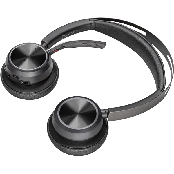 POLY Voyager Focus 2 USB-C-C Headset +USB-C/A Adapter - Disponibile in 6-7 giorni lavorativi