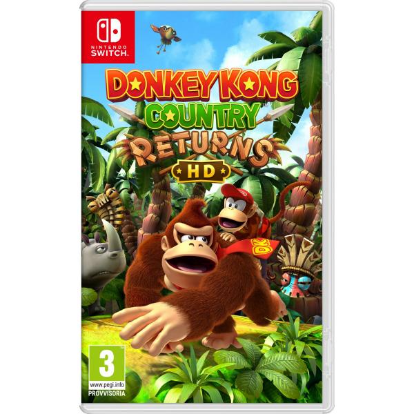 Switch DONKEY KONG COUNTRY RETURNS HD - Disponibile in 2/3 giorni lavorativi