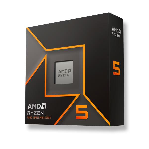 AMD CPU RYZEN 5 9600X AM5 6-CORE 38MB CACHE BOX WOF - Disponibile in 3-4 giorni lavorativi
