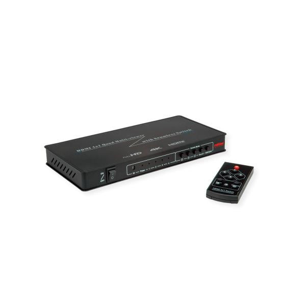 ROLINE 14.01.3596 conmutador de vídeo HDMI - Disponibile in 6-7 giorni lavorativi