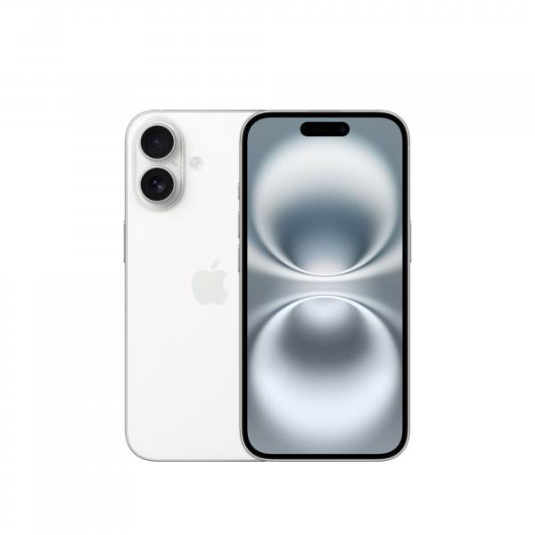 Apple iPhone 16 128GB 6.1" White EU MYE93ZD/A - Disponibile in 2-3 giorni lavorativi