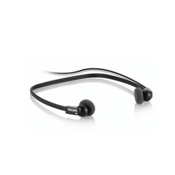 Philips LFH0234 Cuffie Passanuca Nero - Disponibile in 6-7 giorni lavorativi