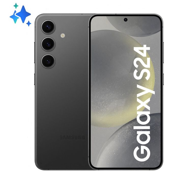 Smartphone nuovo Samsung Galaxy S24 AI 8Gb 128Gb 6.2'' Amoled 120Hz Dual Sim Onyx Black Italia - Disponibile in 3-4 giorni lavorativi