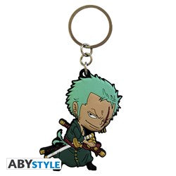 ABYSTYLE ONE PIECE - Portachiavi: "Zoro Abystyle