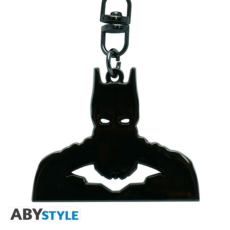 ABYSTYLE DC COMICS - Portachiavi in metallo: "The Batman Abystyle