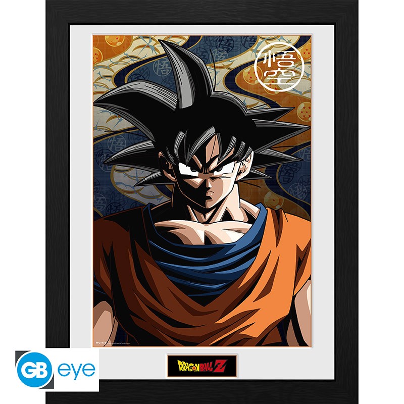 ABYSTYLE DRAGON BALL - Poster Incorniciato: DBZ/"Goku" (30x40) Abystyle