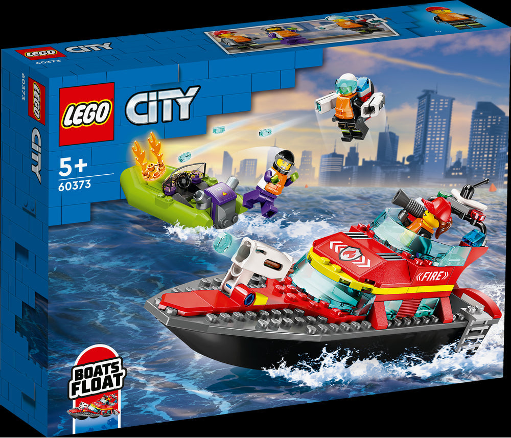 LEGO 60373 Barca di soccorso antincendio LEGO