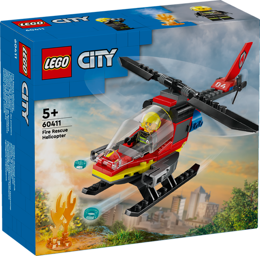 LEGO 60411 CITY Elicottero dei pompieri LEGO