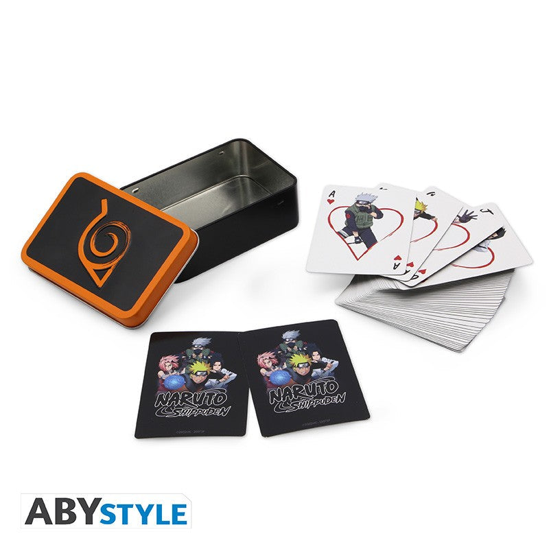 ABYSTYLE NARUTO SHIPPUDEN - Mazzo con 54 carte da gioco Abystyle
