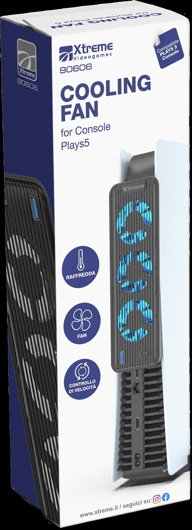 XTREME Fan Raffreddamento x Playstation 5 Xtreme