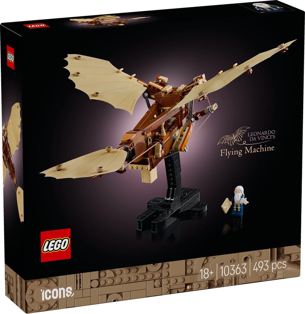 LEGO 10363 ICONS - Macchina volante di Leonardo da Vinci LEGO