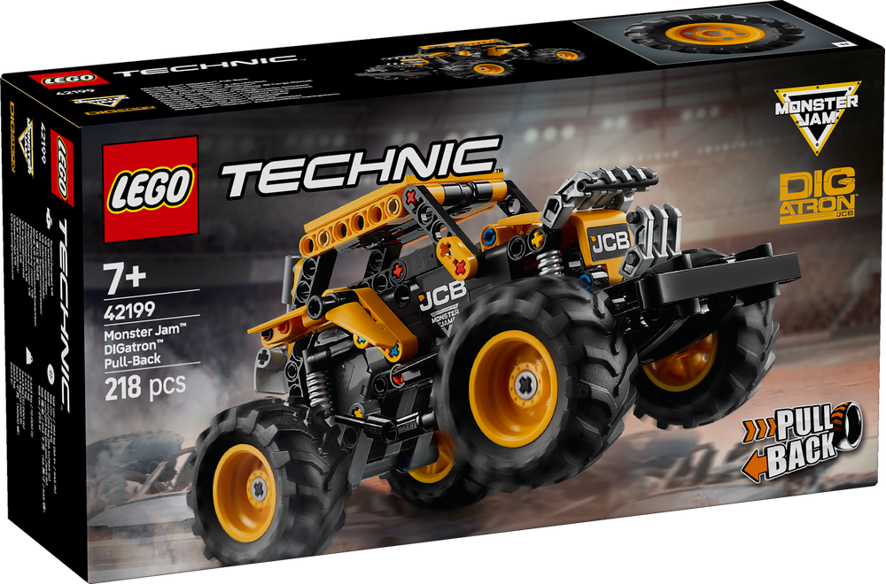 LEGO 42199 Pull-back Monster Jam DIGatron LEGO