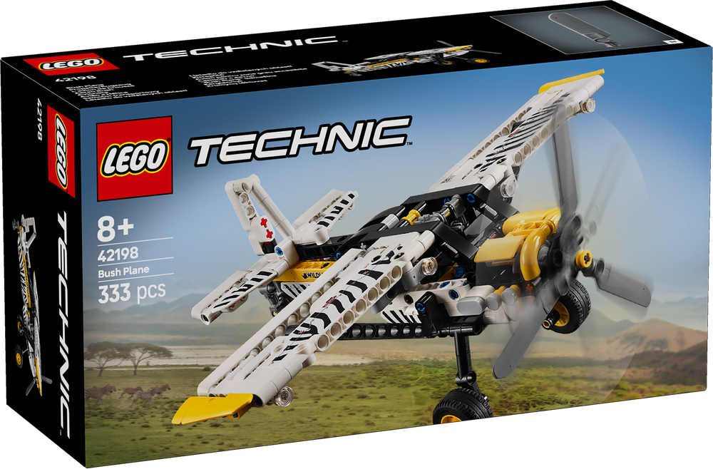 LEGO 42198 TECHNIC - Aereo Bush - Disponibile in 2/3 giorni lavorativi LEGO