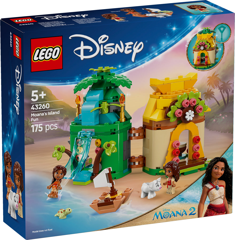 LEGO 43260 Disney Divertimento sull'isola di Vaiana LEGO