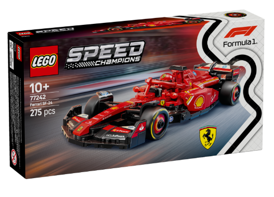 LEGO 77242 SPEED CHAMPIONS - Auto da corsa F1 Ferrari SF-24 - Disponibile in 2/3 giorni lavorativi LEGO