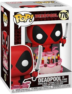 FUNKO POP Marvel: Deadpool 30th - 776 Deadpool in Cake 9 cm Funko
