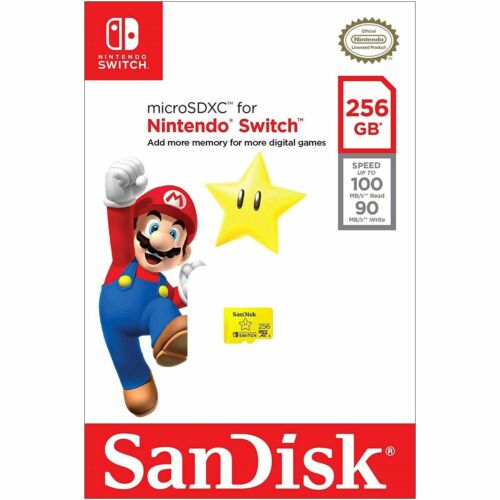 SANDISK Micro SDXC 256 GB Mario Edition GED