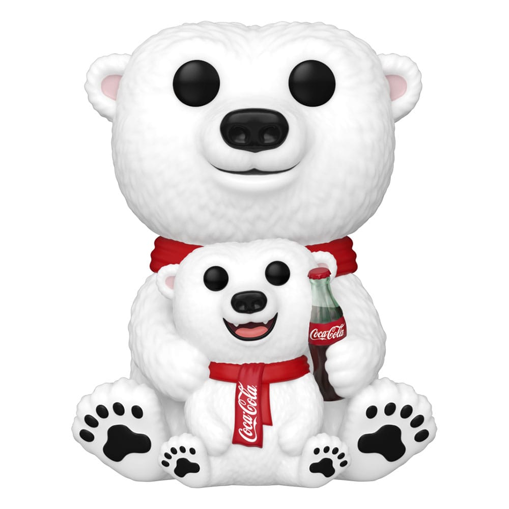 FUNKO POP Icon - 241 Coca-Cola Bear w/Cub 9 cm - Disponibile in 2/3 giorni lavorativi Funko