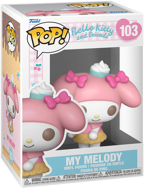 FUNKO POP Sanrio: Hello Kitty- My Melody (Ice Cream) 9 cm Funko
