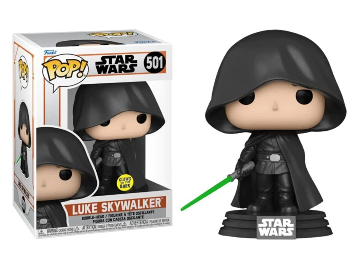 FUNKO POP STAR WARS - 501 Luke Skywalker w/ Saber (GW) 9cm Funko