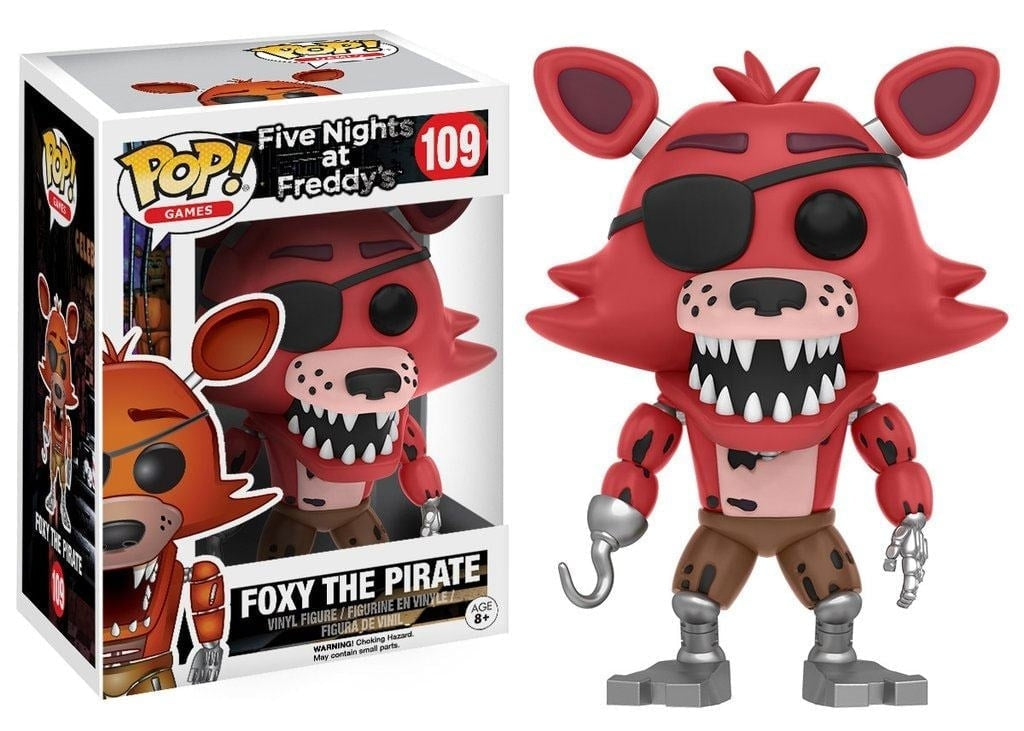 FUNKO POP Five Nights At Freddy's - 109 Foxy The Pirate 9 cm - Disponibile in 2/3 giorni lavorativi Funko