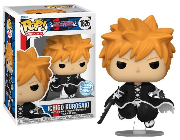 FUNKO POP Animation: Bleach - 1826 Ichigo Kurosaki (Gt Attack) (Excusive) 9 cm - Disponibile in 2/3 giorni lavorativi Funko
