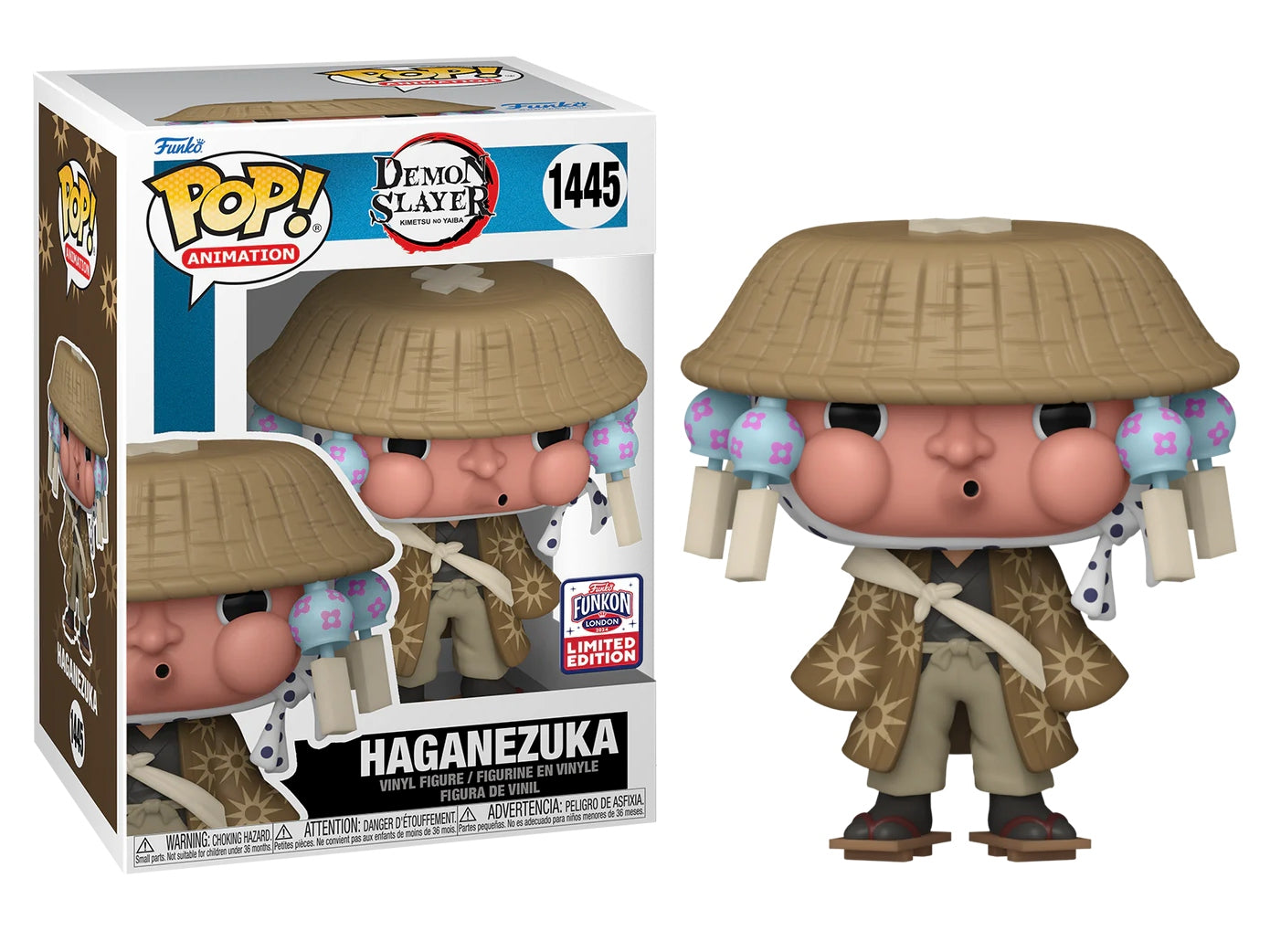 FUNKO POP Animation: Demon Slayer - 1445 Haganezuka (Exclusive) 9 cm Funko