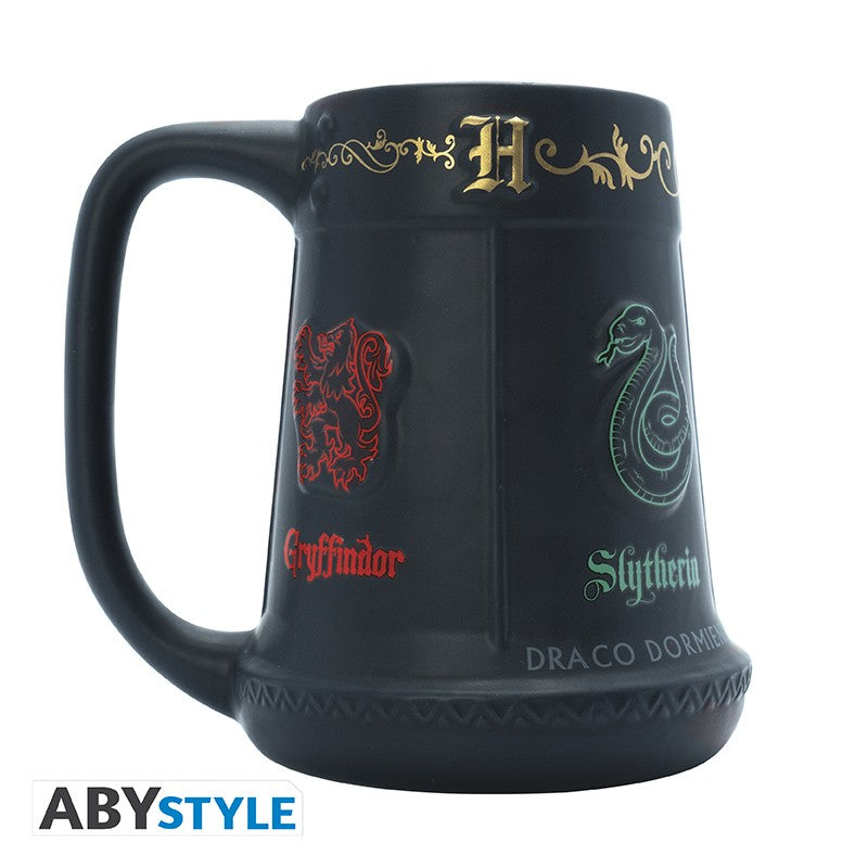 ABYSTYLE HARRY POTTER - Tazza 3D: "Four Houses - Disponibile in 2/3 giorni lavorativi Abystyle