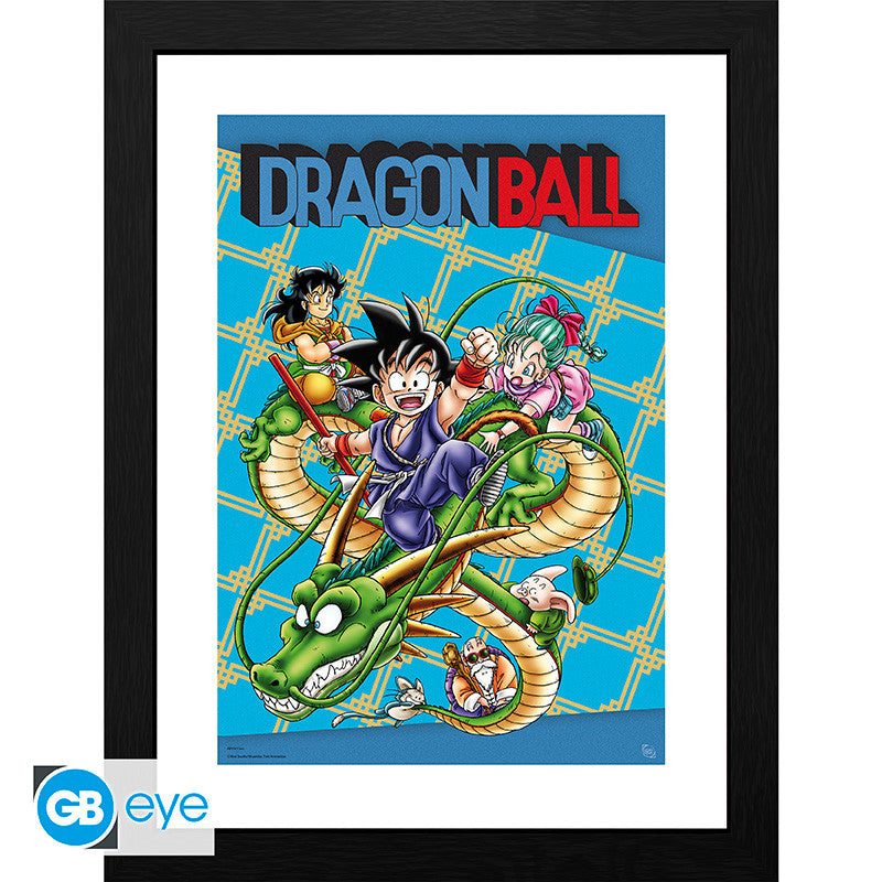 ABYSTYLE DRAGON BALL - Poster incorniciato (30x40): "Cover Abystyle