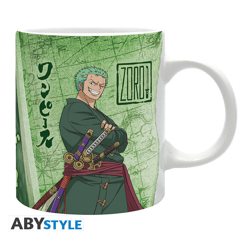 ABYSTYLE ONE PIECE - Tazza 320 ml: "Zoro - Disponibile in 2/3 giorni lavorativi Abystyle