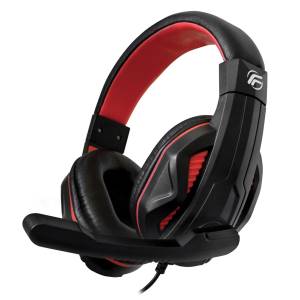 Fenner Tech Cuffie Gaming Soundgame + Microfono PC/Console Red Fenner