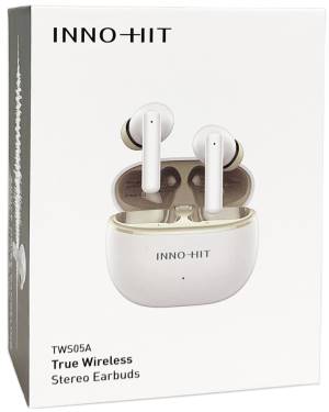 Inno-Hit Auricolari True Wireless Stereo Earbuds TWS05A Bianco Inno-Hit