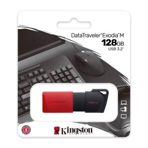 Kingston Pendrive USB-A 3.2 128GB DTXM/128GB Nero/Rosso Kingston