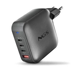 NGS Caricatore BUD 165W Ultraveloce 3/USB-C + 1/USB-A NGS