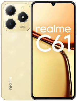 Realme C61 6+128GB 6.74" DS Sparkle Gold OPT - Disponibile in 2-3 giorni lavorativi Realme
