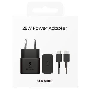 Samsung Caricatore 25W EP-T2510XBE FC USB-C +Cavo1m Black Samsung