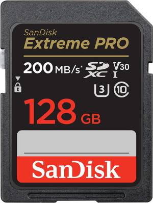 SanDisk Extreme PRO SD 128GB C10 UHS-I SDXC 200MB/s Sandisk
