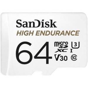 SanDisk High Endurance MicroSD 64GB C10 SDXC 100MB/s Sandisk