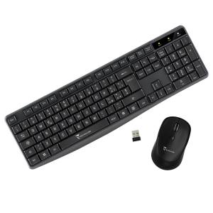 Techmade Kit Tastiera + Mouse Wireless TM-KM001 Black Techmade