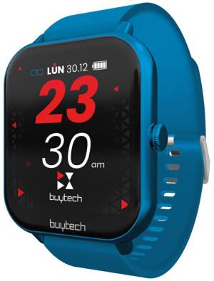 Techmade Smartwatch BuyTech Alfa Quadrato Allum. 1.83" Blu - Disponibile in 2-3 giorni lavorativi Techmade