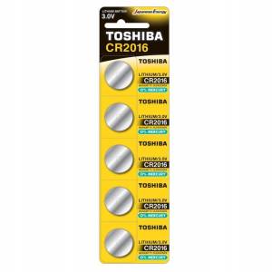 Toshiba Batteria Bottone CR2016 1Cnf/5pz Toshiba