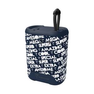 Techmade Speaker Portatile Pattern Blue - Disponibile in 2-3 giorni lavorativi Techmade
