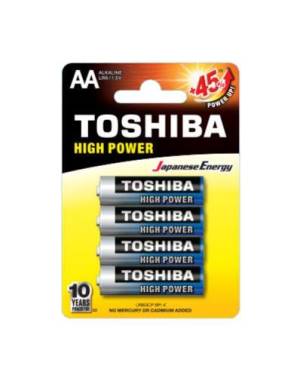 Toshiba Batterie Stilo AA Alcalina LR6GCP BP-4 1Cnf/4pz Toshiba